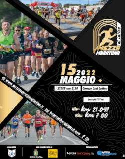 Mezza maratona di Latina maggio 2022