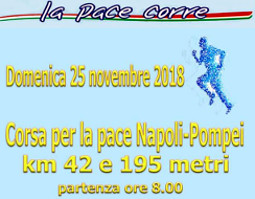 Napoli Pompei maratona della pace